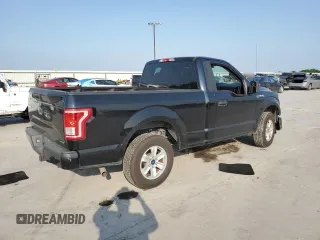 2016 Ford F-150 XL with VIN 1FTMF1C81GKG01570, listed as a Copart auction lot 53524285 with 61,620 mi miles and Salvage Title. Bid and sale history available at DreamBid. Image 3.