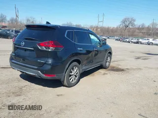 2019 Nissan Rogue SV with VIN KNMAT2MV5KP553265, listed as a IAAI auction lot 41761913 with 106,359 mi miles and . Bid and sale history available at DreamBid. Image 4.