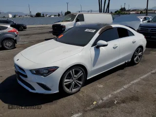 2020 Mercedes-Benz CLA with VIN WDD5J4GB2LN063034, listed as a Copart auction lot 64051624 with 0 mi miles and Salvage Title. Bid and sale history available at carsss.com. Image 1.
