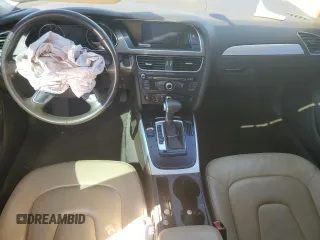 2014 Audi A4 Premium with VIN WAUAFAFL2EN000938, listed as a Copart auction lot 46825115 with 0 mi miles and Salvage Title. Bid and sale history available at carsss.com. Image 8.