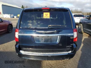 2011 Chrysler Town & Country Limited with VIN 2A4RR6DG5BR747619, listed as a Copart auction lot 45509485 with Not Provided miles and Salvage Title. Bid and sale history available at carsss.com. Image 6.
