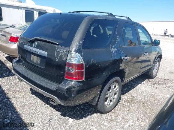 2005 Acura MDX Touring with VIN 2HNYD18645H543726, listed as a IAAI auction lot 42094485 with 242,073 mi miles. Bid and sale history available at carsss.com. Image 4.