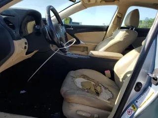 2008 Lexus IS 250 z VIN JTHBK262985060413, wystawiony jako Copart lot #51977835 z przebiegiem 274 446 mil mil oraz Szkoda całkowita • Salvage title. Historia ofert i sprzedaży dostępna na DreamBid. Obrazek 7.