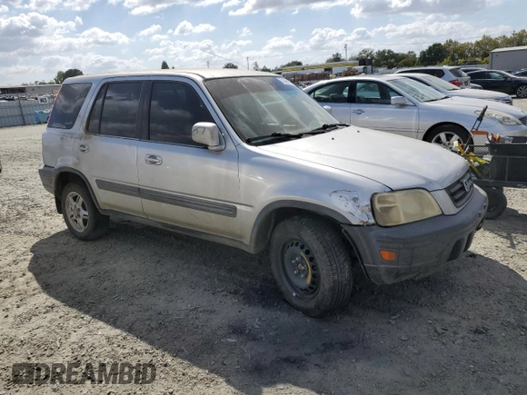 2000 Honda CR-V EX with VIN JHLRD1862YC059915, listed as a Copart auction lot 71445454 with 250,178 mi miles and Salvage Title. Bid and sale history available at carsss.com. Image 4.