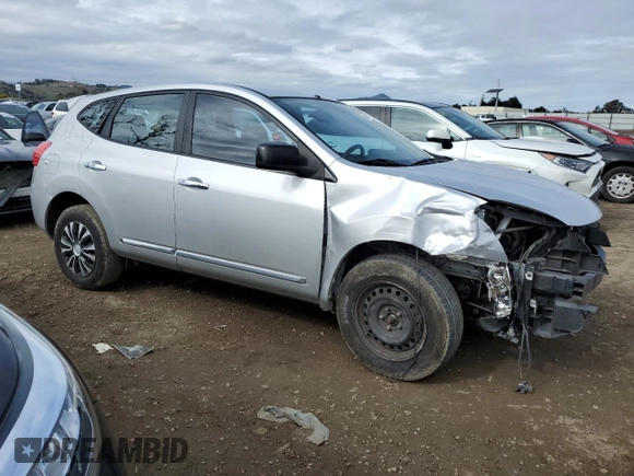 2013 Nissan Rogue SL with VIN JN8AS5MT7DW022858, listed as a Copart auction lot 45002975 with 165,249 mi miles and Salvage Title. Bid and sale history available at carsss.com. Image 4.