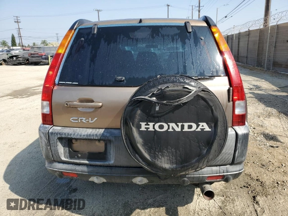 2004 Honda CR-V EX with VIN JHLRD788X4C002537, listed as a Copart auction lot 54070355 with 190,567 mi miles and Clean Title. Bid and sale history available at carsss.com. Image 6.