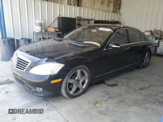 2007 Mercedes-Benz S 550 with VIN WDDNG71XX7A084165, listed as a Copart auction lot 62303985 with 79,366 mi miles and Clean title. Bid and sale history available at DreamBid. Image 1.