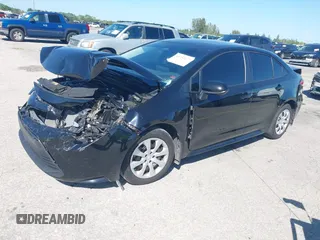 2025 Toyota Corolla LE with VIN 5YFB4MDE4SP230403, listed as a IAAI auction lot 41752177 with 12,414 mi miles. Bid and sale history available at carsss.com. Image 2.
