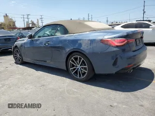 2024 BMW 4 Series 430i с VIN WBA23AT05RCP03975, выставлен на аукционе Copart как лот 65407575 с пробегом Не указан миль и Списание • Salvage title. История ставок и продаж доступна на DreamBid. Изображение 2.