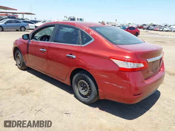 2015 Nissan Sentra SV z VIN 3N1AB7APXFY317353, wystawiony jako IAAI lot #42451545 z przebiegiem 159 530 mil mil oraz . Historia ofert i sprzedaży dostępna na DreamBid. Obrazek 3.