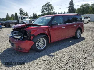 2016 Ford Flex SEL z VIN 2FMHK6C84GBA11833, wystawiony jako Copart lot #58476675 z przebiegiem 172 519 mil mil oraz Szkoda całkowita • Salvage title. Historia ofert i sprzedaży dostępna na DreamBid. Obrazek 1.