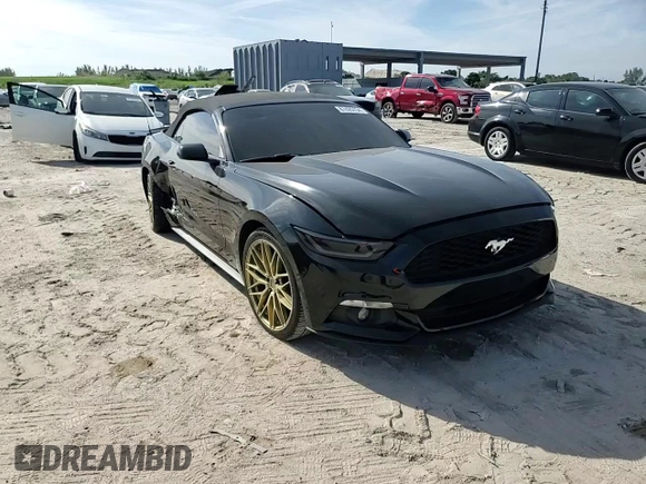 2017 Ford Mustang V6 with VIN 1FATP8EM2H5247804, listed as a Copart auction lot 87425734 with 109,779 mi miles and Salvage Title. Bid and sale history available at carsss.com. Image 10.