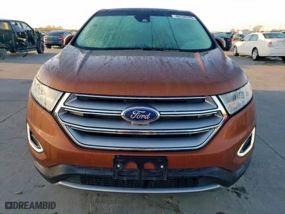 2017 Ford Edge Titanium with VIN 2FMPK4K82HBC68508, listed as a Copart auction lot 48330345 with 36,327 mi miles and Salvage Title. Bid and sale history available at carsss.com. Image 5.