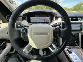 2019 Land Rover Range Rover HSE z VIN SALGS2SV0KA540872, wystawiony jako Copart lot #59046305 z przebiegiem 130 477 mil mil oraz Czysty tytuł • Clean title. Historia ofert i sprzedaży dostępna na DreamBid. Obrazek 14.