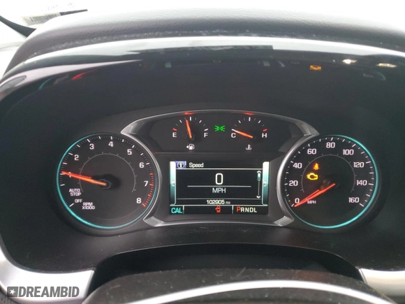 2018 Chevrolet Traverse Premier with VIN 1GNERKKWXJJ263270, listed as a Copart auction lot 45008305 with 102,905 mi miles and Clean Title. Bid and sale history available at carsss.com. Image 9.