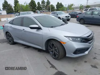 2019 Honda Civic Sport with VIN 19XFC2F87KE202922, listed as a IAAI auction lot 42044150 with 34,527 mi miles and . Bid and sale history available at DreamBid. Image 1.