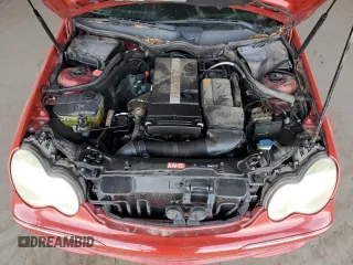 2005 Mercedes-Benz C 230 Kompressor with VIN WDBRF40J85F723023, listed as a Copart auction lot 58269855 with 144,597 mi miles and Clean title. Bid and sale history available at DreamBid. Image 11.