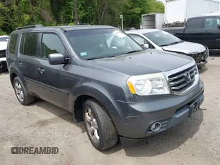 2012 Honda Pilot EX-L with VIN 5FNYF4H52CB081078, listed as a IAAI auction lot 42340966 with 223,319 mi miles and . Bid and sale history available at DreamBid. Image 1.