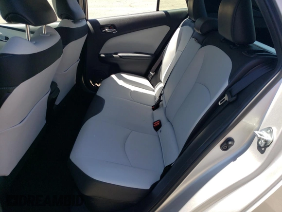 2017 Toyota Prius Two with VIN JTDKARFU4H3542555, listed as a Copart auction lot 61615895 with 52,600 mi miles and Salvage title. Bid and sale history available at DreamBid. Image 10.