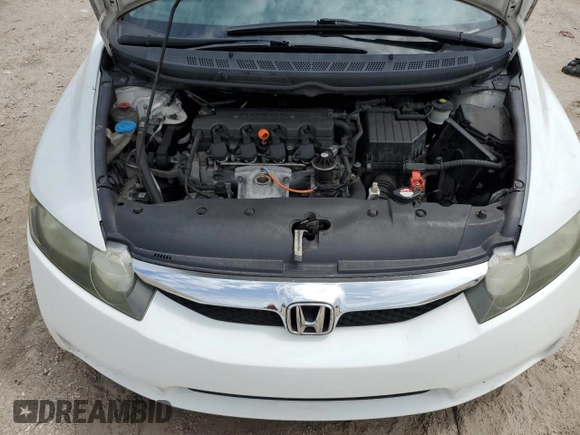 2011 Honda Civic LX with VIN 19XFA1F52BE009180, listed as a Copart auction lot 56288845 with 40,090 mi miles and Non Repairable. Bid and sale history available at DreamBid. Image 11.