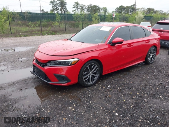 2022 Honda Civic Touring z VIN 2HGFE1F99NH316766, wystawiony jako IAAI lot #42198474 z przebiegiem 49 368 mil mil oraz . Historia ofert i sprzedaży dostępna na DreamBid. Obrazek 2.