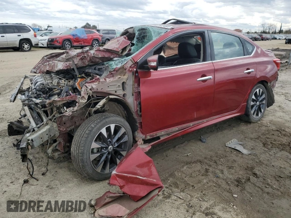 2018 Nissan Sentra S with VIN 3N1AB7AP2JY217837, listed as a Copart auction lot 48783465 with 0 mi miles and Salvage Title. Bid and sale history available at carsss.com. Image 1.