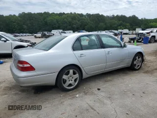 2005 Lexus LS 430 z VIN JTHBN36F555026755, wystawiony jako Copart lot #57506265 z przebiegiem 298 498 mil mil oraz Szkoda całkowita • Salvage title. Historia ofert i sprzedaży dostępna na DreamBid. Obrazek 3.