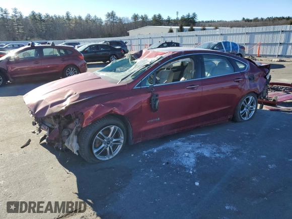 2015 Ford Fusion Titanium Hybrid with VIN 3FA6P0RU8FR241105, listed as a Copart auction lot 86793524 with 136,662 mi miles and Salvage title. Bid and sale history available at DreamBid. Image 1.