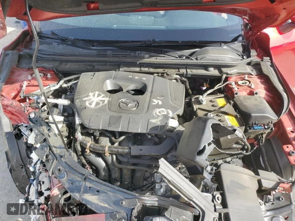 2024 Mazda 3 S Preferred with VIN JM1BPALM2R1652795, listed as a Copart auction lot 57056355 with 12,100 mi miles and Salvage title. Bid and sale history available at DreamBid. Image 11.