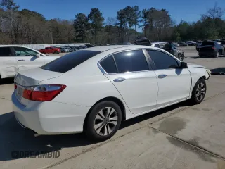 2014 Honda Accord LX with VIN 1HGCR2F30EA027962, listed as a Copart auction lot 49164325 with 201,075 mi miles and Salvage Title. Bid and sale history available at carsss.com. Image 3.