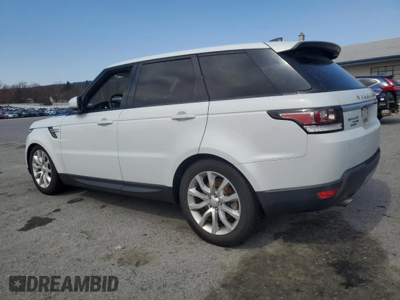 2017 Land Rover Range Rover Sport HSE with VIN SALWR2FV8HA172919, listed as a Copart auction lot 50014795 with 63,112 mi miles and Clean Title. Bid and sale history available at carsss.com. Image 2.