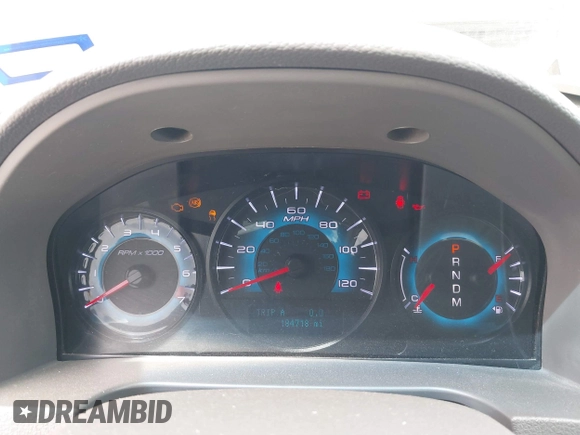 2011 Ford Fusion SEL with VIN 3FAHP0JG9BR279516, listed as a IAAI auction lot 41895984 with 184,718 mi miles. Bid and sale history available at carsss.com. Image 7.
