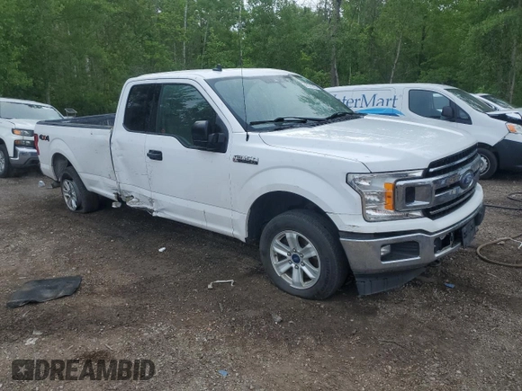 2020 Ford F-150 XL with VIN 1FTEX1E53LKE82970, listed as a Copart auction lot 61215625 with 271,846 mi miles and Clean title. Bid and sale history available at DreamBid. Image 4.