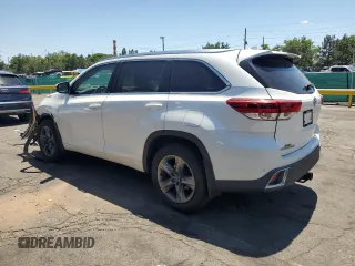 2018 Toyota Highlander Limited with VIN 5TDDZRFHXJS859653, listed as a Copart auction lot 62959265 with 52,833 mi miles and Clean title. Bid and sale history available at DreamBid. Image 2.