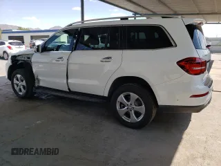 2017 Mercedes-Benz GLS 450 with VIN 4JGDF6EEXHA868385, listed as a Copart auction lot 63715634 with 64,788 mi miles and Salvage Title. Bid and sale history available at DreamBid. Image 2.