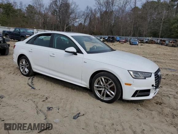2017 Audi A4 Season of Audi Premium with VIN WAUDNAF4XHN054422, listed as a Copart auction lot 47124315 with 115,051 mi miles and Salvage Title. Bid and sale history available at carsss.com. Image 4.