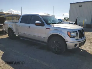 2012 Ford F-150 XL with VIN 1FTFW1CT1CFC35724, listed as a Copart auction lot 49000095 with 209,713 mi miles and Salvage Title. Bid and sale history available at carsss.com. Image 4.
