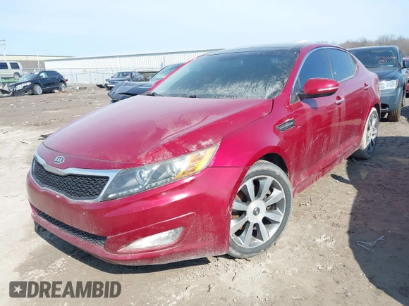 2012 Kia Optima SX z VIN 5XXGR4A60CG049992, wystawiony jako IAAI lot #41760937 z przebiegiem 153 769 mil mil oraz . Historia ofert i sprzedaży dostępna na DreamBid. Obrazek 2.