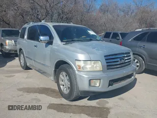 2006 Infiniti QX56 with VIN 5N3AA08A16N808421, listed as a IAAI auction lot 41410798 with 254,784 mi miles. Bid and sale history available at carsss.com. Image 1.