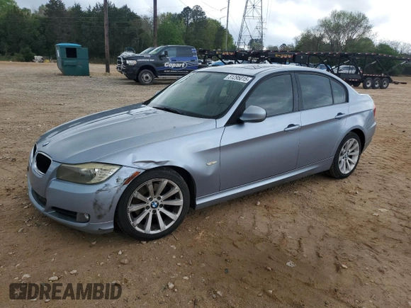 2011 BMW 3 Series 328i with VIN WBAPH7G5XBNN04057, listed as a Copart auction lot 51295015 with 167,185 mi miles and Salvage Title. Bid and sale history available at carsss.com. Image 1.