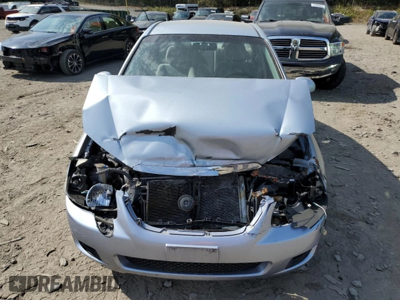 2008 Kia Spectra EX with VIN KNAFE122485516924, listed as a Copart auction lot 74255984 with 196,207 mi miles and Salvage Title. Bid and sale history available at carsss.com. Image 5.