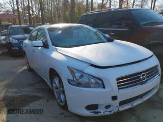 2011 Nissan Maxima 3.5 SV with VIN 1N4AA5AP9BC862361, listed as a IAAI auction lot 41767883 with 172,905 mi miles. Bid and sale history available at carsss.com. Image 1.