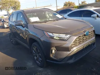2024 Toyota RAV4 Hybrid XLE Premium with VIN 4T3B6RFV4RU159918, listed as a IAAI auction lot 42662990 with 16,010 mi miles and . Bid and sale history available at DreamBid. Image 1.
