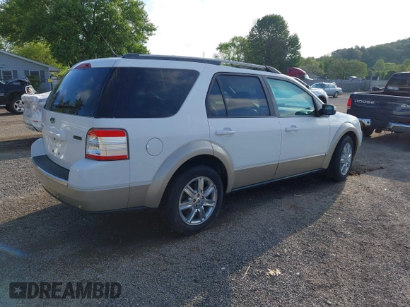2008 Ford Taurus X Eddie Bauer z VIN 1FMDK07WX8GA15996, wystawiony jako IAAI lot #42221226 z przebiegiem 137 102 mil mil oraz . Historia ofert i sprzedaży dostępna na DreamBid. Obrazek 4.