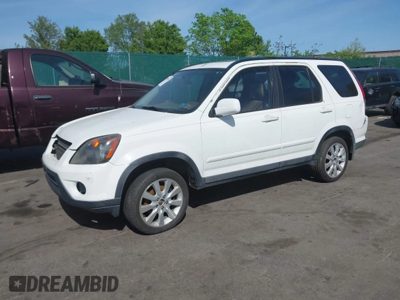 2005 Honda CR-V EX SE with VIN SHSRD78905U306740, listed as a IAAI auction lot 42163785 with 1 mi miles. Bid and sale history available at carsss.com. Image 2.
