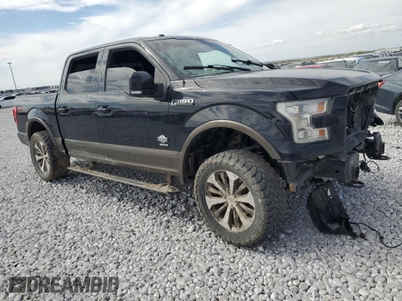 2017 Ford F-150 XL with VIN 1FTEW1EG6HFA45226, listed as a Copart auction lot 53500875 with Not provided miles and Salvage title. Bid and sale history available at DreamBid. Image 4.