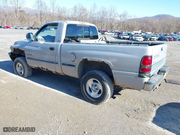 1999 Dodge Ram 1500 with VIN 1B7HF16Y7XS236468, listed as a IAAI auction lot 41539678 with 253,735 mi miles. Bid and sale history available at carsss.com. Image 3.
