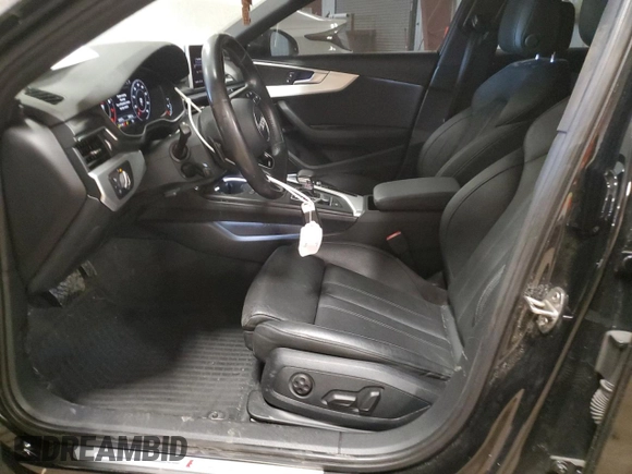 2017 Audi A4 Premium Plus with VIN WAUENAF41HN016260, listed as a Copart auction lot 54318205 with 42,057 mi miles and Clean title. Bid and sale history available at DreamBid. Image 7.