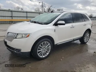 2011 Lincoln MKX with VIN 2LMDJ6JK5BBJ20928, listed as a Copart auction lot 48939245 with 159,518 mi miles and Salvage Title. Bid and sale history available at carsss.com. Image 1.