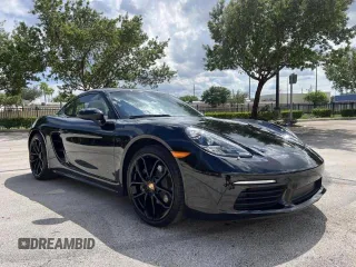 2024 Porsche 718 Cayman with VIN WP0AA2A87RK255246, listed as a Copart auction lot 44599125 with 1,198 mi miles and Non Repairable. Bid and sale history available at DreamBid. Image 1.